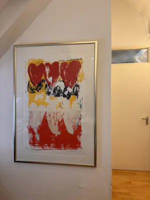 Jan Cremer - Nine Tulips in Red Field kaufen? Bieten Sie von 995!