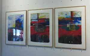 Piotr Konkel - Set van drie zeefdrukken inclusief lijsten! kopen? Bied vanaf 75!