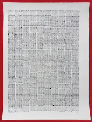 Christiaan Paul Damste - Zero compositie, tekening op papier kopen? Bied vanaf 125!