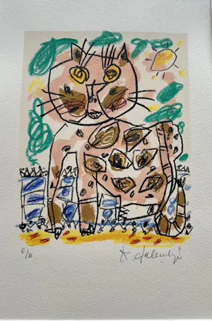 Kees Salentijn - Zeefdruk op geschept papier kopen? Bied vanaf 50!