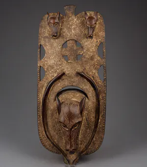 Niet of onleesbaar gesigneerd - Ijo plank masker Niger delta kopen? Bied vanaf 1!