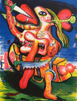 Fred Bervoets - Prachtige litho - Zelden aangeboden! - 1978 - 105/150 kopen? Bied vanaf 245!