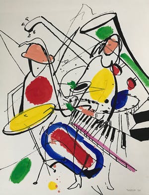 Michel Tyszblat - Ingekleurde zeefdruk - Gesigneerd - 2011 - Zeer goede staat kopen? Bied vanaf 45!