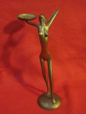 Brons (Onbekend) - Dansende vrouw. kopen? Bied vanaf 48!