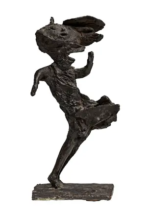 Theo van der Nahmer - Vrouw in de wind kopen? Bied vanaf 650!