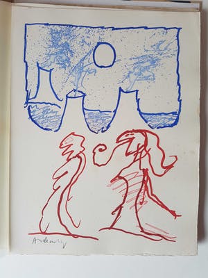 Pierre Alechinsky - Le rêve de l'ammonite kopen? Bied vanaf 2500!