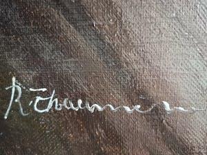 Rick Theunissen - Havenzicht op bedrijvige Rotterdamse haven kopen? Bied vanaf 65!