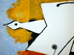 Georges Braque - L'oiseau jaune- 1959 - Originele litho - In de plaat gesigneerd - Mourlot kopen? Bied vanaf 120!