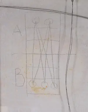 Bhaskar Hande - Olieverf op doek, Invisible source 2 - Ingelijst kopen? Bied vanaf 1!