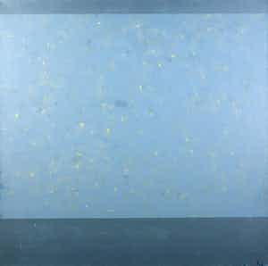 Coen Wilderom - Olieverf op doek, Zonder titel verkocht voor € 100!