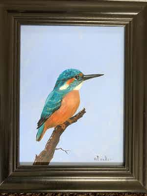 Henk Poeder - Ijsvogel verkocht voor € 89!