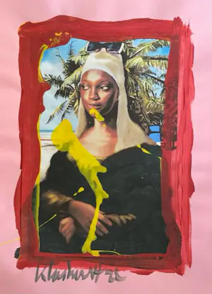 Peter Klashorst - Tropical Mona Lisa kopen? Bied vanaf 69!