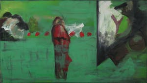 Irma Mulder - Acryl op doek, Abstracte compositie (Zeer groot) kopen? Bied vanaf 1!