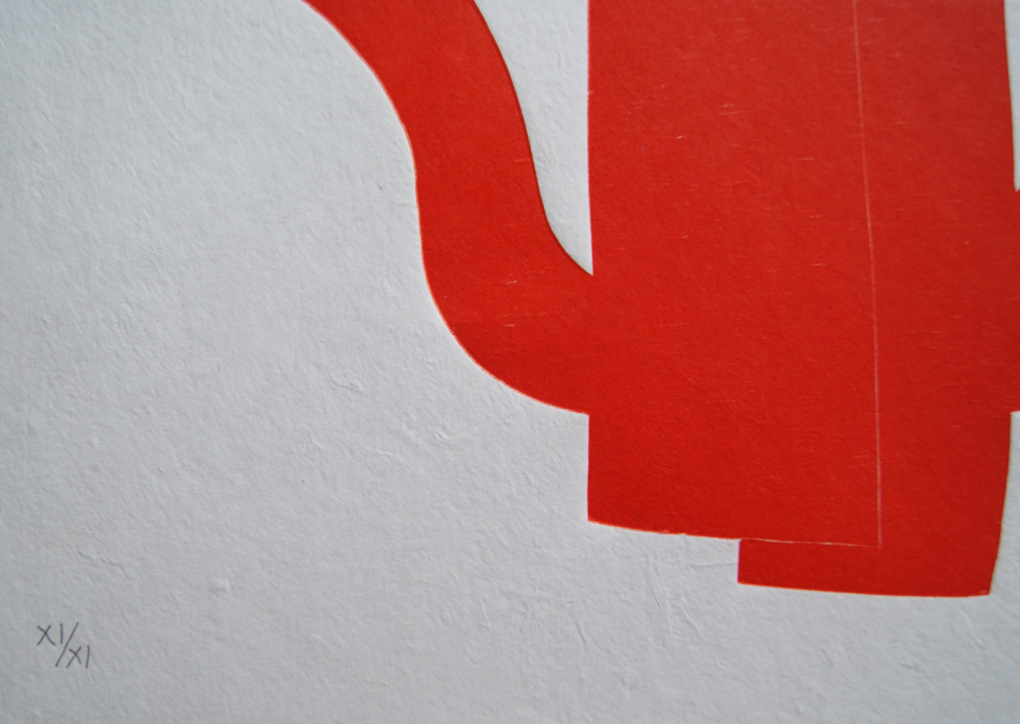 Klaas Gubbels - gesigneerde houtdruk A+M - 2001 kopen? Bied vanaf 375!