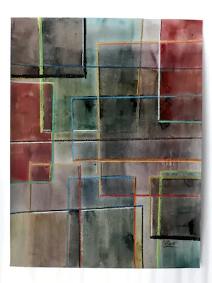 Solex - Abstracticob - Handgesigneerd kopen? Bied vanaf 70!