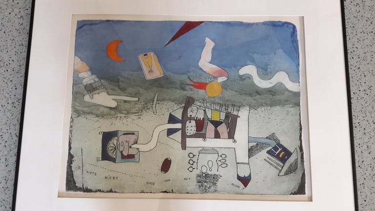 Michel van Overbeeke - Nothing remained verkocht voor € 75!