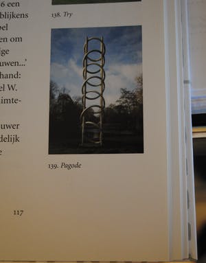 Arie Berkulin - Sculptuur 'Ringentoren' - ijzer - 1980 - zéér kleine oplage van 3 stuks kopen? Bied vanaf 1350!
