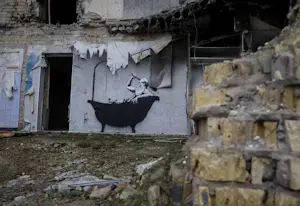 Banksy - FCK PTN! - 2 sets kopen? Bied vanaf 150!