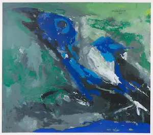 Nico Molenkamp - Zeefdruk, Vlucht - Ingelijst kopen? Bied vanaf 50!