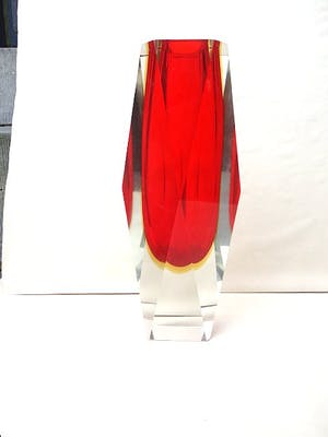 Flavio Poli - Facet geslepen blokvaas kopen? Bied vanaf 129!