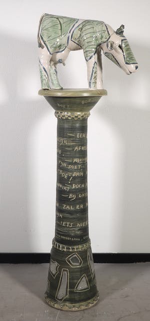 Tineke van Gils - Keramiek, Piëdestal (Groot) kopen? Bied vanaf 100!