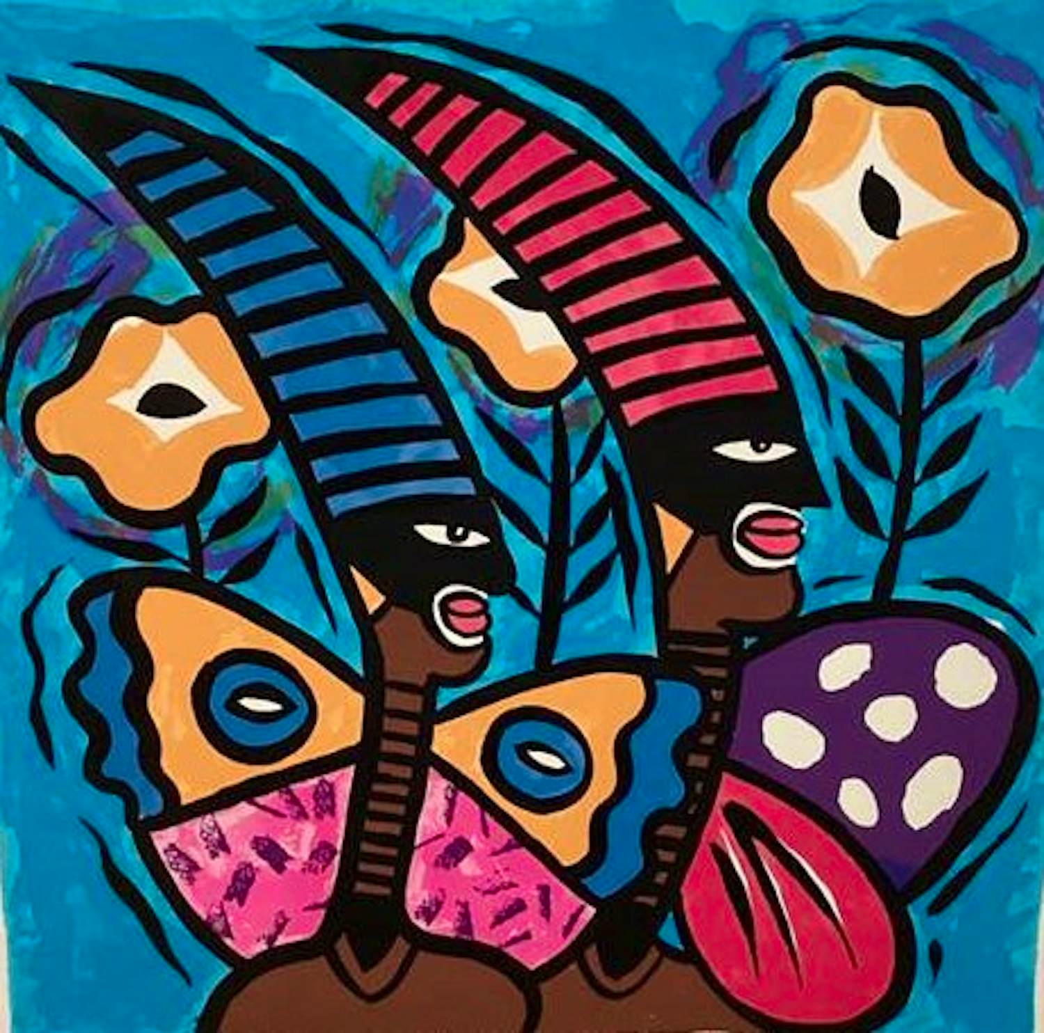 Clemens Briels - Nachtvlinders (ingelijste zeefdruk) kopen? Bied vanaf 360!