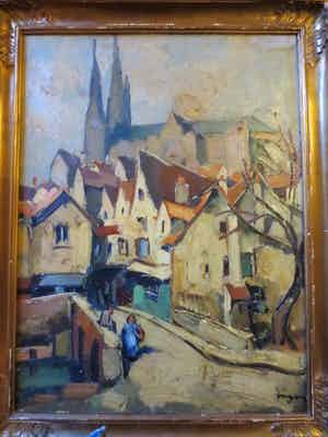 Louis Jacques Vigon - Cathedrale de Chartres verkocht voor € 80!