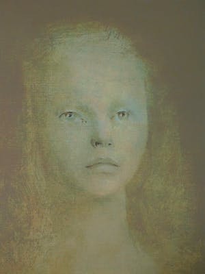 Leonor Fini - La fille Médiévale kopen? Bied vanaf 30!
