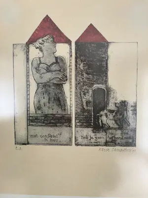 Karin Campfens - Met een griet in huis heb je geen hofhond nodig kopen? Bied vanaf 30!