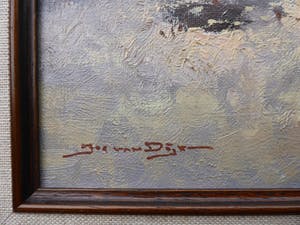 Jos van Dijk - Winter aan de plas kopen? Bied vanaf 150!