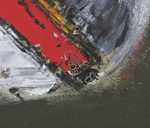 Hannes Postma - Olieverf op doek, Schootsveld (Zeer groot) kopen? Bied vanaf 250!