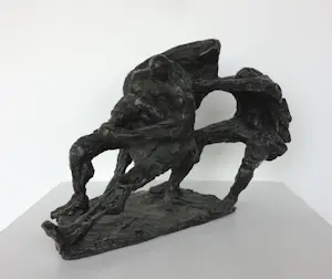 Hans Blank - Prachtig bronzen beeld (zwaar!), Scheepsbemanning kopen? Bied vanaf 800!