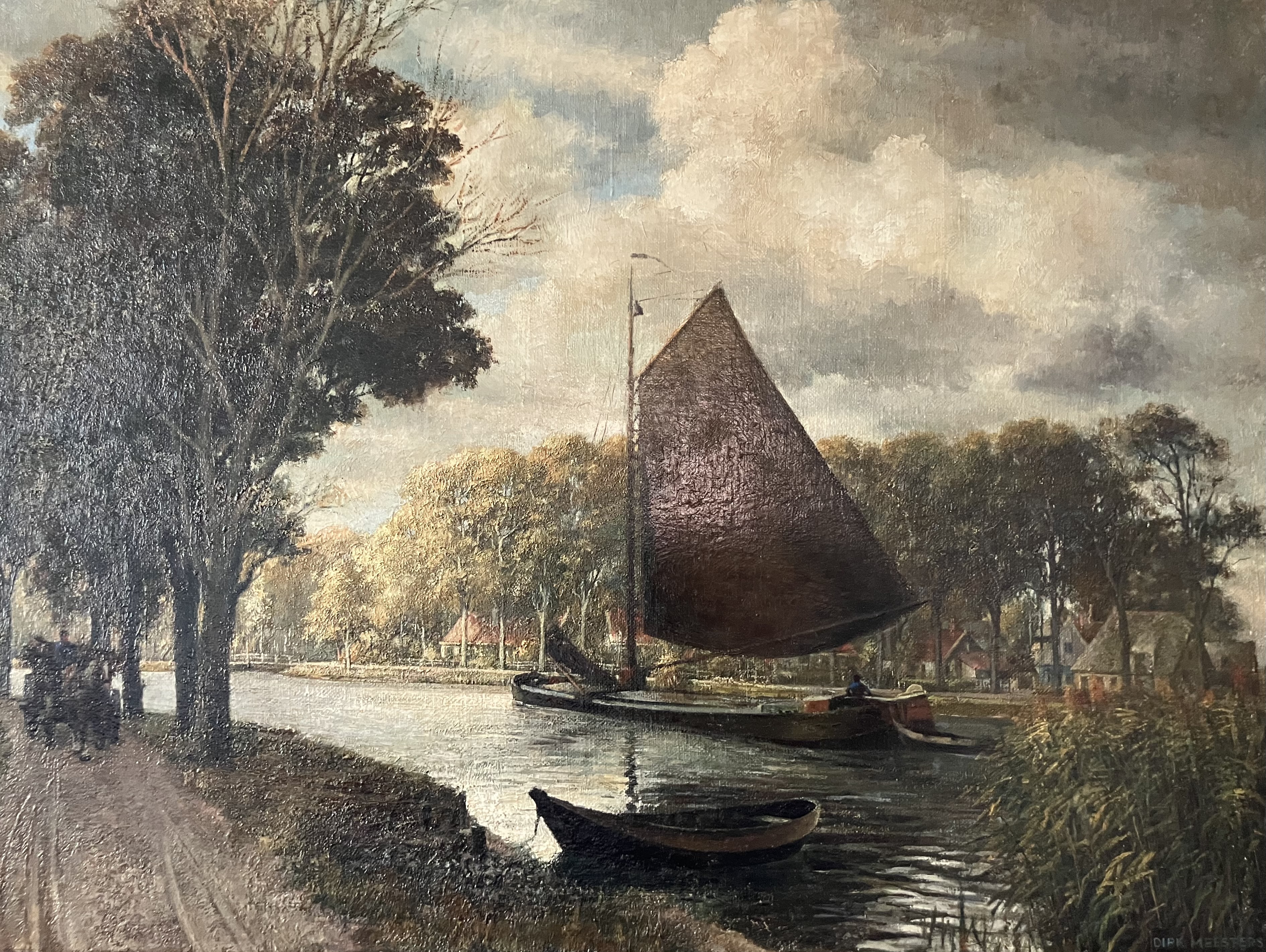 Buy Dirk Meesters - Rivierlandschap? Bid from 145!