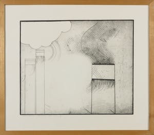 Drewes de Wit - Ets, Zonder titel - Ingelijst kopen? Bied vanaf 20!