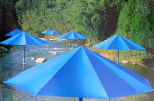 Christo - The Umbrellas - Handgesigneerd - Japan 1991 (Groot) verkocht voor € 399!