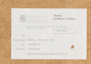 Antoon van Bakel - Stilleven met flessen en beker kopen? Bied vanaf 170!