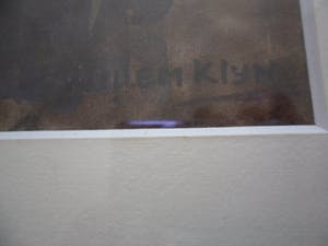 Willem Klijn - Aquarel. "Duinlandschap" . kopen? Bied vanaf 45!