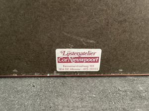 Corneille - Zeefdruk, Blauwe Stenen (onbekend), Ingelijst kopen? Bied vanaf 250!