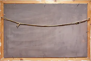 Eskel A. Wallin - Acryl op paneel, Riviergezicht - Ingelijst kopen? Bied vanaf 95!