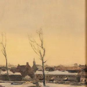 Hendrik Frauenfelder - Besneeuwd dorp kopen? Bied vanaf 175!