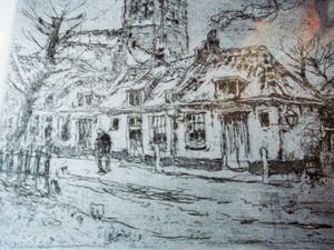 Martinus Leonardus Middelhoek - grafiek - landschap kopen? Bied vanaf 20!