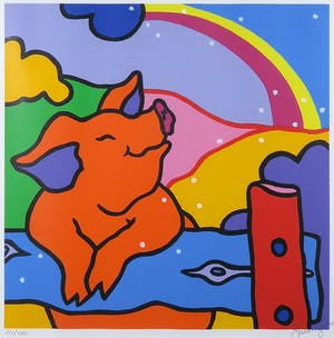 Shunyam - Zeefdruk, The Universe is mine - Ingelijst kopen? Bied vanaf 35!