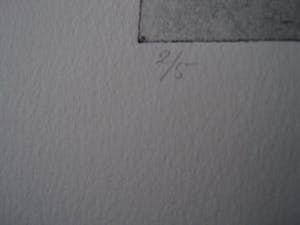 Hans Bertrand - gesigneerde Droge naald Ets in zeer kleine oplage 2/5 kopen? Bied vanaf 5!