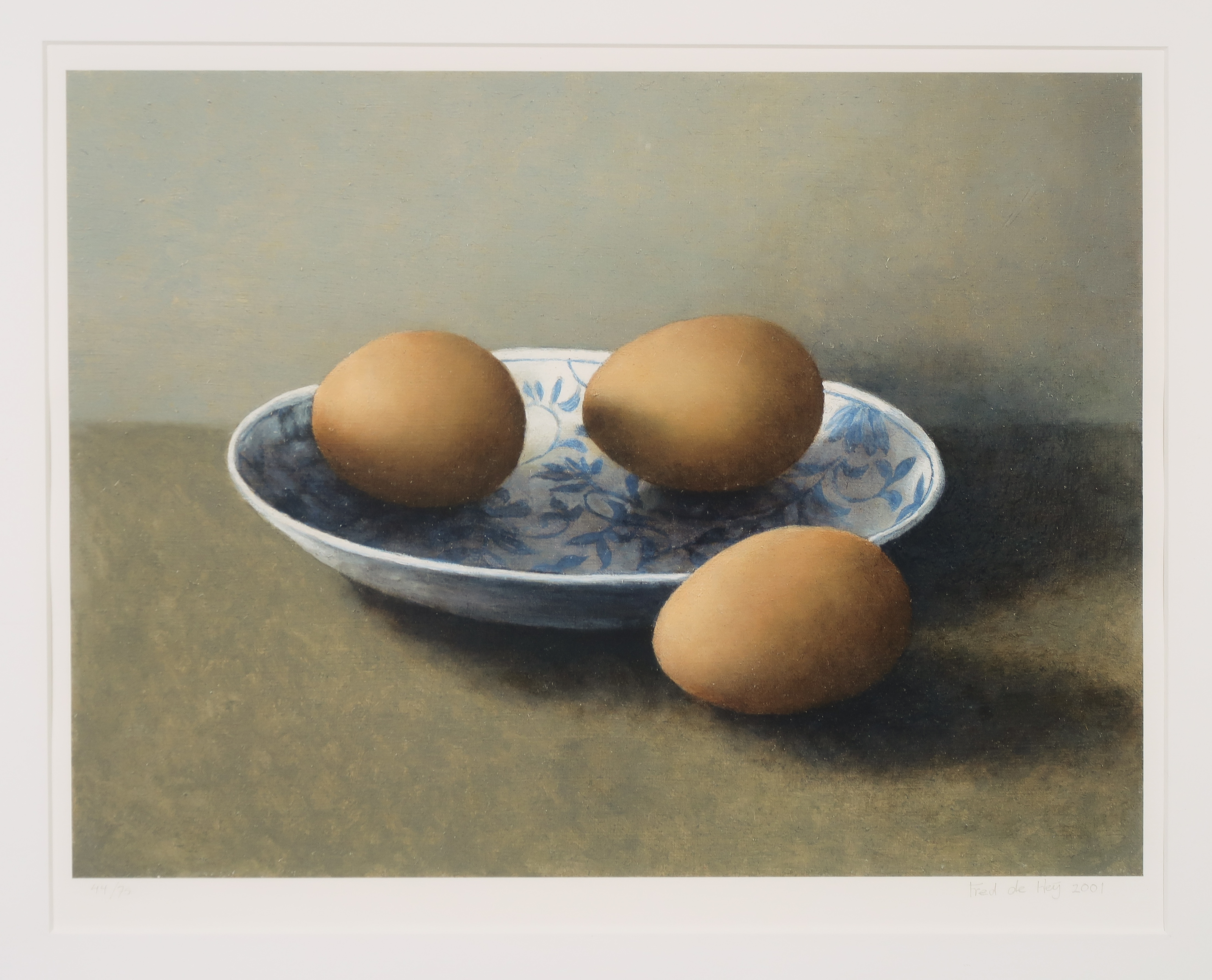 Fred de Heij - Giclee, Stilleven III - Ingelijst kopen? Bied vanaf 35!