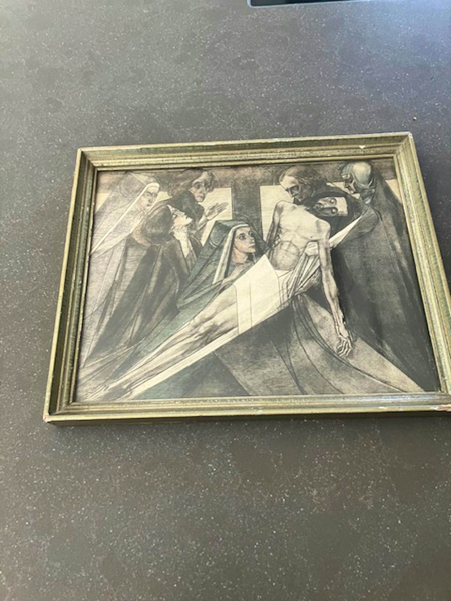 Jan Toorop - De afneming van het kruis kopen? Bied vanaf 99!