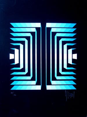 Jean Pierre Yvaral - Zeefdruk: Abstract kopen? Bied vanaf 150!