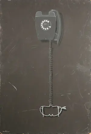 Ton Klop - Olieverf op board, Telefoon kaufen? Bieten Sie von 1!