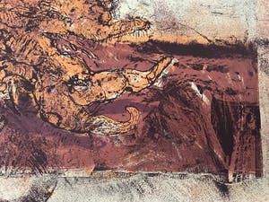 Wilfried Pas - Grote gesigneerde zeefdruk - 7/10 - Kleine oplage! - 1974 - Zelden aangeboden! kopen? Bied vanaf 55!