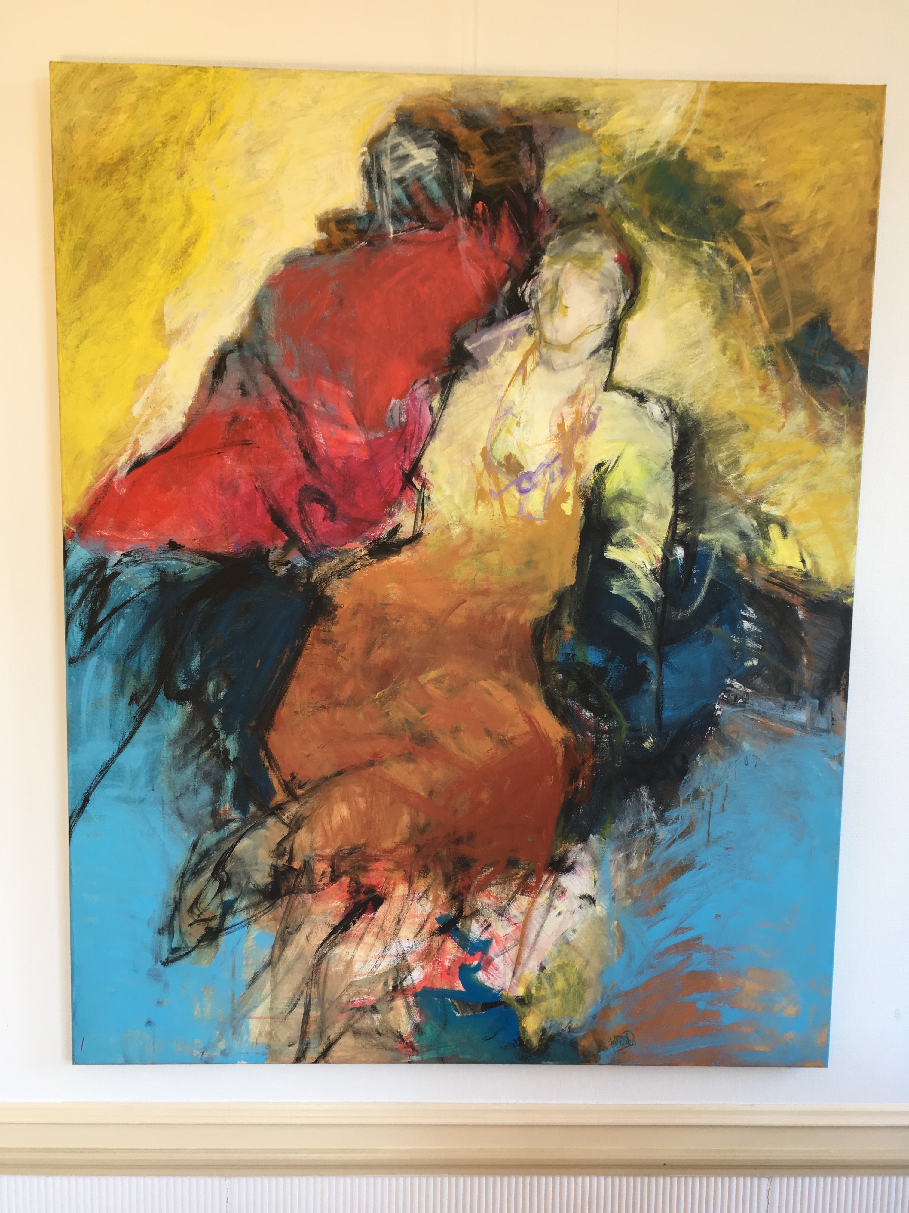 Arthur Bernard - origineel olieverf schilderij (groot werk) kopen? Bied vanaf 4500!