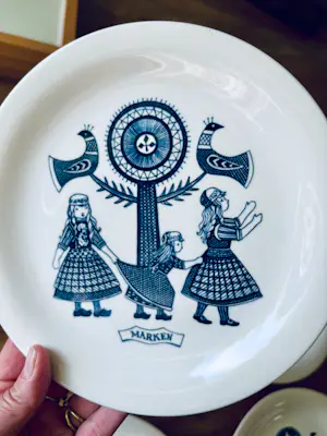 De Sphinx - Set van 4 Vintage Royal Sphinx Maastricht ontbijtborden, 1960 kaufen? Bieten Sie von 35!